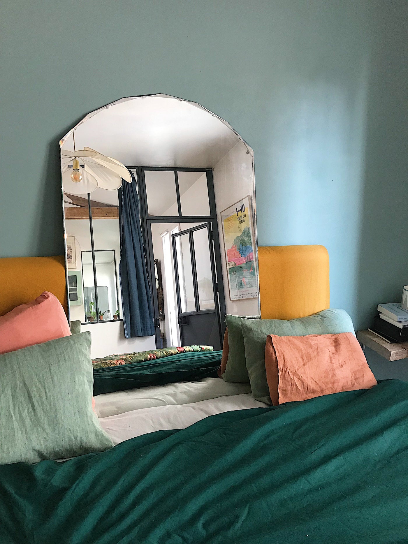 Grand miroir Daphné